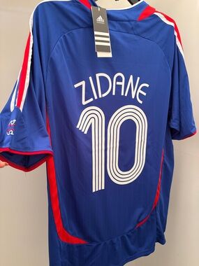 Official France Zidane Retro Kit
